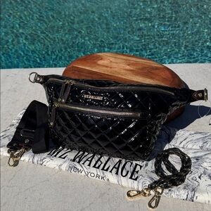 MZ Wallace Large Crosby Crossbody Sling Bag